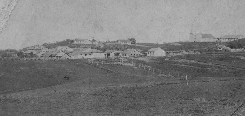 Foto de 1878 de S�o Francisco de Paula - Cima da Serra, como era chamada a cidade na �poca.