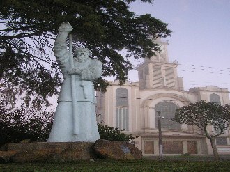 Foto do Padroeiro da Cidade, "S�o Francisco de Paula"
